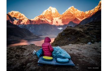 Image of Therm-a-Rest Vela Double 32F/0C Quilt Sleeping Bag, Regular Double, Storm, 13174