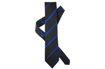 Image of Thin Blue Line Classic Tie, Thin Blue Line - TBL-BLACK-TIE-STANDARD