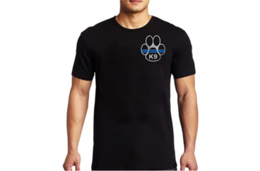 Image of Men's T-Shirt - Paw Thin Blue Line