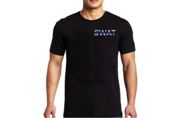 Image of Men's T-Shirt - SWAT Thin Blue Line