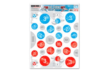 Image of Thompson Target Air Strike 2 Player Shooting Game Targets - 19x25in, 20 Pack, Multi, Extra Large, 4001-20