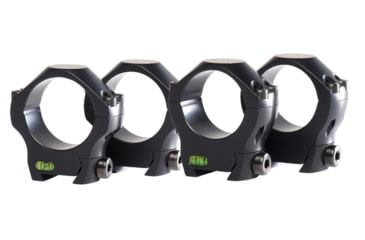 Image of Tier One 11mm Dovetail Rings, Black, 30mm Medium, T111D30M