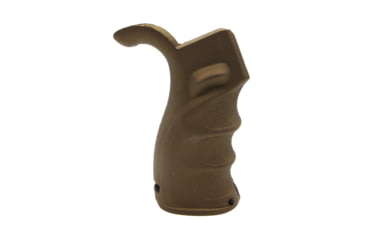Image of Tiger Rock AR-15/10 Pistol Grip Trap Door in Bottom, Cerakote, Burnt Bronze, Small, HG003-BBR
