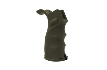 Image of Tiger Rock AR-15/10 Pistol Grip Trap Door in Bottom, Cerakote, OD Green, Small, HG003-ODG