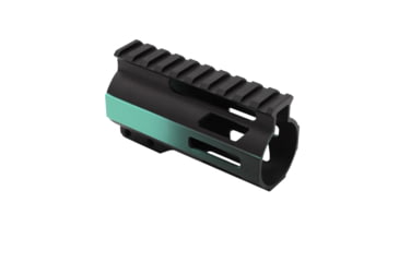 Image of Tiger Rock AR-15 4in M-Lok Super Slim Free Float Handguard w/2in &amp; 3in M-Lok Rail Sections, Cerakote, Gradient, Robins Egg, Small, FML-4-RGB-GRADIENT