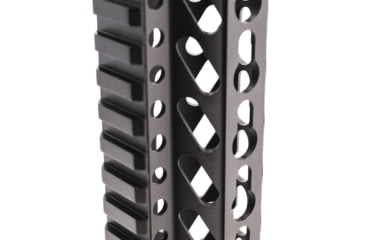 Image of Tiger Rock AR-15 10" Super Slim Light Keymod Free Float Handguard w/Steel Barrel Nut &amp; Top Rail, Black, FSM10