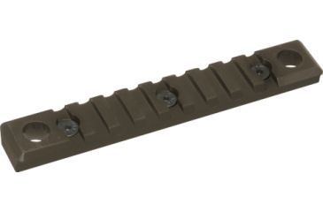 Image of Timber Creek M-Lok 9 Slot Quick Disconnect Picatinny Rail, Flat Dark Earth, M 9S QD PR FDE