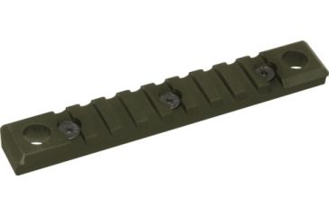 Image of Timber Creek M-Lok 9 Slot Quick Disconnect Picatinny Rail, OD Green, M 9S QD PR OD