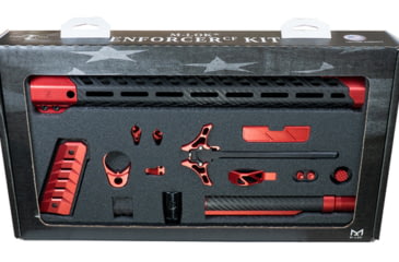 Image of Timber Creek TCO Enforcer Carbon Fiber Kit, Red Anodized, TC ECFK R