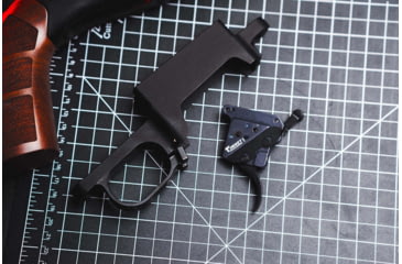 Image of Timney Triggers Remington 700 Hit Trigger, Curved, Right Hand, Black, 8 oz, THE-HIT