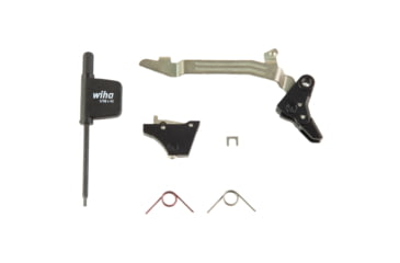 Image of Timney Triggers Alpha Competition Pivot Pistol Trigger, GLOCK Generation 3/4, Flat Face, 3lb, NP3 Coated, Black, ALPHAGLOCKPIVOT3-4