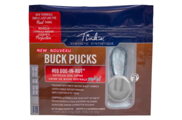 Image of Tinks #69 Doe-In-Rut Buck Pucks, Doe In Estrus Scent, 3 Pack, W5280BL