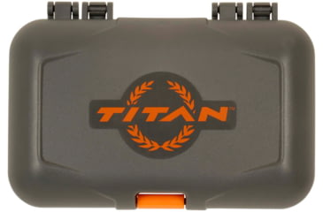 Image of Titan Broadhead Box and Caddy, Gray/Orange, 5.5 in x 3.75 in, 7009