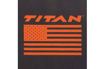 Image of Titan Fire Youth Bow Case, Fits Bows up to 40inL, Including Genesis Bows, Gray/Orange, 6103