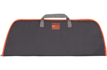 Image of Titan Fire Youth Bow Case, Fits Bows up to 40inL, Including Genesis Bows, Gray/Orange, 6103