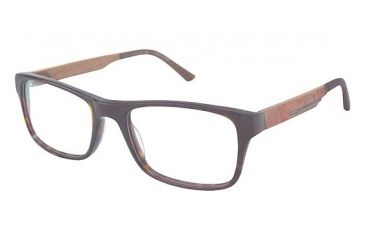 Image of TLG 003 Progressive Prescription Eyeglasses - Frame Tortoise, Size 55/19mm LYNU00302