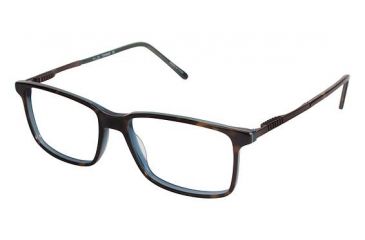 Image of TLG NU009 Single Vision Prescription Eyeglasses - Frame TORTOISE, Size 54/16mm LYNU00901