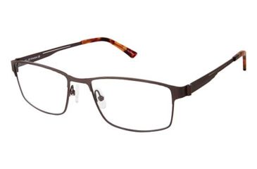 Image of TLG NU024 Bifocal Prescription Eyeglasses - Frame Matte Brown, Size 55/17mm LYNU02402