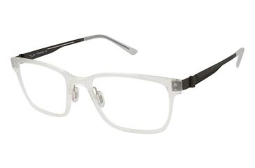 Image of TLG NU030 Prescription Eyeglasses - Frame CARBON CLEAR, Size 51/20mm LYNU03003