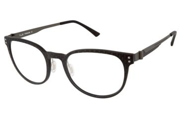 Image of TLG NU031 Progressive Prescription Eyeglasses - Frame CARBON BLACK, Size 52/19mm LYNU03101