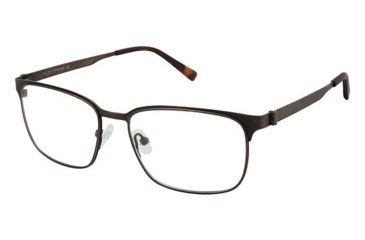 Image of TLG NU034 Prescription Eyeglasses - Frame BROWN, Size 54/16mm LYNU03402