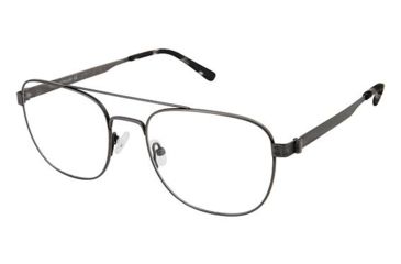 Image of TLG NU035 Bifocal Prescription Eyeglasses - Frame SILVER, Size 56/20mm LYNU03501