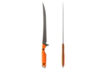 Image of Toor Knives Avalaon Fixed Blade Knife, 9in, CPM 154 Steel, G10 Handle, Blaze Orange, Safety Orange, Avalon - Blaze Orange