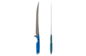 Image of Toor Knives Avalaon Fixed Blade Knife, 9in, CPM 154 Steel, G10 Handle, Tidal Blue, Dark Grey, Avalon - Tidal Blue