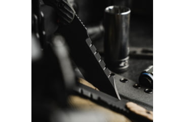 Image of Toor Knives Crewman Fixed Blade Knife, 4.5in, CPM Cruwear Steel, G10 Handle, Bomber Black, Army Green, The Crewman - Bomber Black