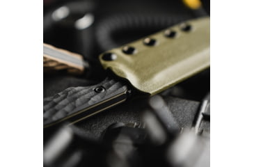 Image of Toor Knives Crewman Fixed Blade Knife, 4.5in, CPM Cruwear Steel, G10 Handle, Bomber Black, Army Green, The Crewman - Bomber Black