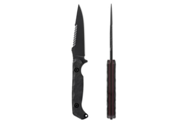Image of Toor Knives Darter Fixed Knife, 4.25in, CPM S35VN, G10 Handle, Shadow Black, The Darter-Shadow Black