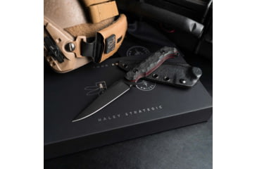 Image of Toor Knives Darter Fixed Knife, 4.25in, CPM S35VN, G10 Handle, Shadow Black, The Darter-Shadow Black