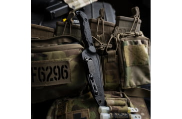 Image of Toor Knives Darter Fixed Knife, 4.25in, CPM S35VN, G10 Handle, Shadow Black, The Darter-Shadow Black
