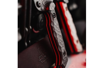 Image of Toor Knives Darter T Fixed Knife, 4.25in, M4 Steel, G10 Handle, Disruptive Grey, Black Tru Hide, Darter T - Disruptive Grey