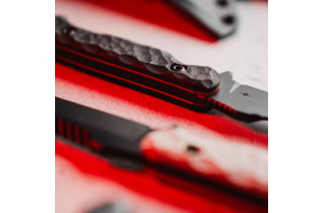 Image of Toor Knives Darter T Fixed Knife, 4.25in, M4 Steel, G10 Handle, Disruptive Grey, Black Tru Hide, Darter T - Disruptive Grey