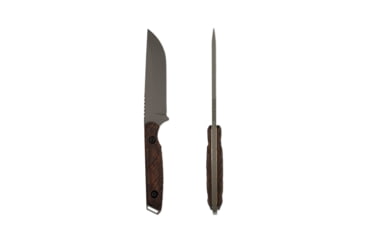 Image of Toor Knives Field 2.0 Fixed Blade Knife, 4.5in, CPM 154 Steel, Walnut Dynamic Fluting Handle, Spanish Moss, Field 2.0-Spanish Moss
