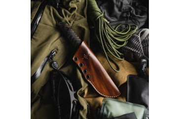 Image of Toor Knives Field 3.0 Fixed Blade Knife, 3.6in, CPM 154, Ebony Handle, Spanish Moss, Field 3.0-Spanish Moss