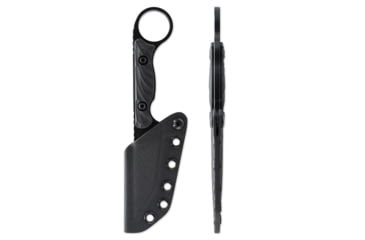 Image of Toor Knives Jank Shank Pikal Fixed Blade Knife, 3in, CPM 154, G10, Storm Grey, Jank Shank Pikal - Shadow Black