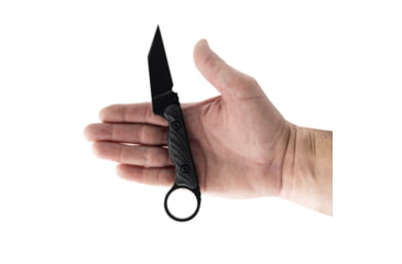 Image of Toor Knives Jank Shank Pikal Fixed Blade Knife, 3in, CPM 154, G10, Storm Grey, Jank Shank Pikal - Shadow Black