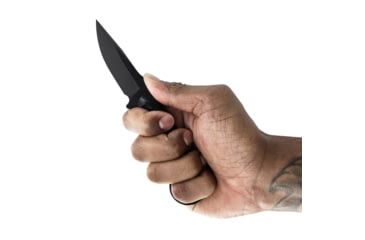 Image of Toor Knives Jank Shank S Fixed Blade Knife, 3in, CPM M4 Steel, G10 Handle, SoCom Black, Black Hydro Static, Jank Shank S - SoCom Black
