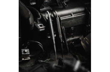 Image of Toor Knives Jank Shank W Fixed Blade Knife, 3in, CPM M4 Steel, G10 Handle, Phantom Grey, Black Hydro Static, Jnk Shnk W - Phntm Gr