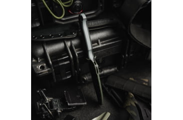 Image of Toor Knives Krypteia S Fixed Blade Knife, 4in, CPM M4 Steel, G10 Handle, Phantom Grey, Black Hydro Static, Krypteia S - Phantom Grey