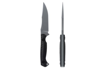 Image of Toor Knives Krypteia S Fixed Blade Knife, 4in, CPM M4 Steel, G10 Handle, Phantom Grey, Black Hydro Static, Krypteia S - Phantom Grey