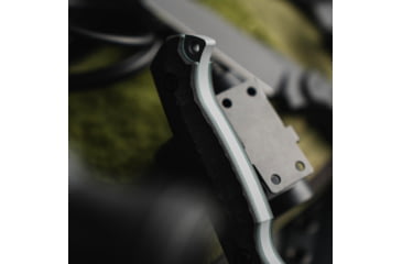 Image of Toor Knives Krypteia T Fixed Blade Knife, 4in, CPM M4 Steel, G10 Handle, Phantom Grey, Black Hydro Static, Krypteia T - Phantom Grey
