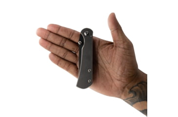 Image of Toor Knives Merchant 2.0 FL35S Folding Knife, 3.75in, Steel CPM S35VN, 6AL-4V Titanium Handle, Stone, Merchant 2.0 S-Stone