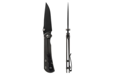 Image of Toor Knives Merchant 2.0 FL35S Folding Knife, 3.75in, Steel CPM S35VN, 6AL-4V Titanium Handle, Stone, Merchant 2.0 S-Stone