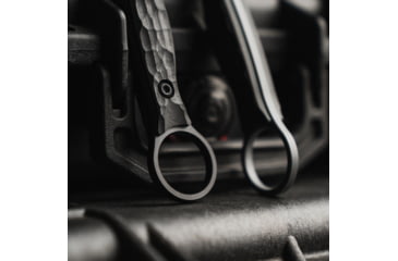 Image of Toor Knives Serpent T Fixed Blade Knife, 3.75in, CPM3V Steel, G10 Handle, Phantom Grey, Black Hydro Static, Serpent T - Phantom Grey