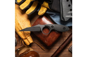 Image of Toor Knives SOF Cortano Socom Fixed Blade Knives, 3.175in, CPM-M4, G10 Handle, Black