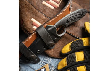 Image of Toor Knives SOF Cortano Socom Fixed Blade Knives, 3.175in, CPM-M4, G10 Handle, Black