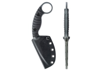 Image of Toor Knives SOF Karsumba S Fixed Blade Knife, 2.5in, CPM M4 Blade, Drop Point Blade, G10, Black, Phantom Grey, Black, Karsumba S- Phantom Grey